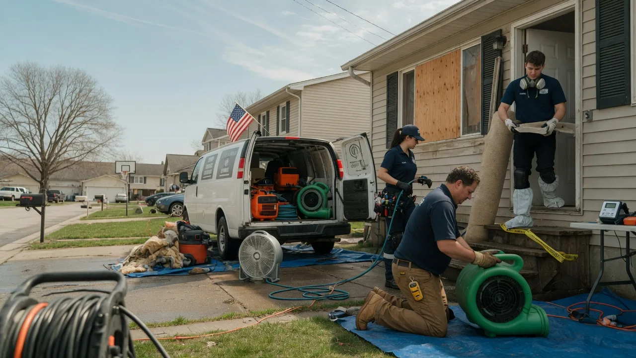 Water Damage Restoration in Lena, WI near me